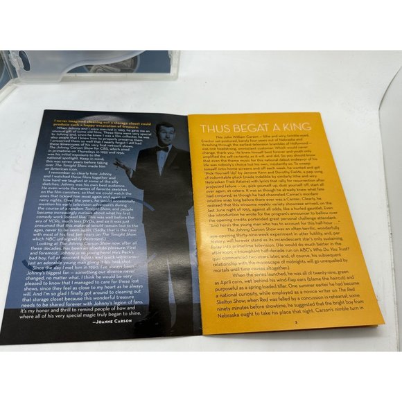 Johnny Carson Show 10 Episodes DVD 2 disc Rare Footage Memories Talk Show Host - Picture 7 of 10